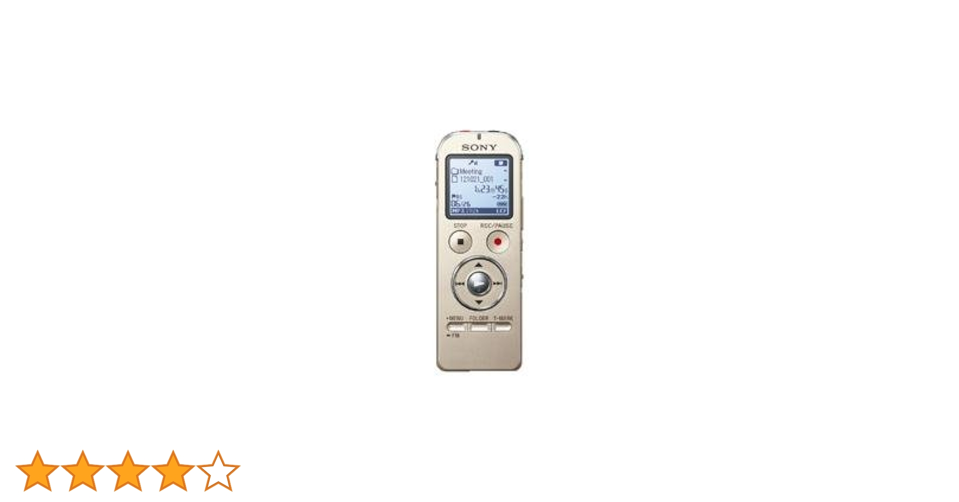 Amazon | SONY ステレオICレコーダー FMチューナー付 4GB